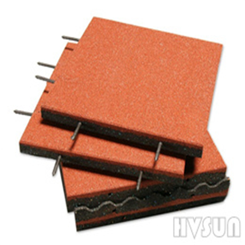 Interlock playground rubber tile HVSUN-311